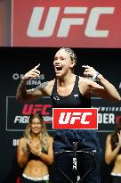 UFC Fight Night Weigh-In Event Ridder vs Allen - Vancouver