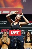 UFC Fight Night Weigh-In Event Ridder vs Allen - Vancouver