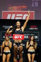 UFC Fight Night Weigh-In Event Ridder vs Allen - Vancouver