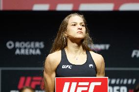 UFC Fight Night Weigh-In Event Ridder vs Allen - Vancouver