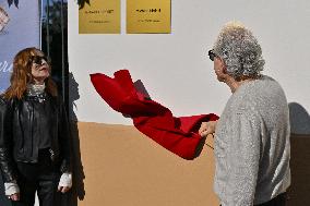 17th Lumiere Film Festival Michael Mann Unveils His Plaque On Film Makers Wall