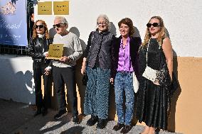 17th Lumiere Film Festival Michael Mann Unveils His Plaque On Film Makers Wall