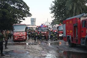 Dhaka International Airport Fire - Bangladesh