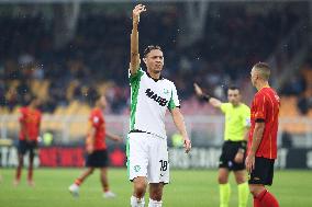 CALCIO - Serie A - US Lecce vs US Sassuolo