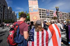 No Kings protest - Washington