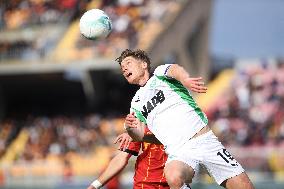 CALCIO - Serie A - US Lecce vs US Sassuolo