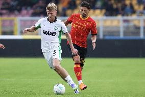 CALCIO - Serie A - US Lecce vs US Sassuolo