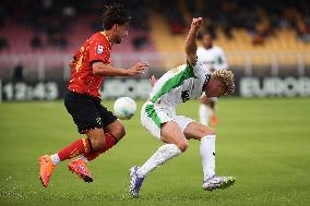 CALCIO - Serie A - US Lecce vs US Sassuolo
