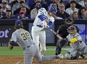 Baseball: NL Championship Series between Brewers and Dodgers