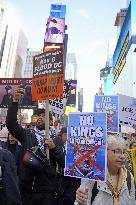 Anti-Trump protest in New York