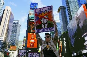 Anti-Trump protest in New York