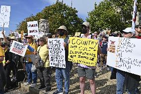 Anti-Trump protest in Washington