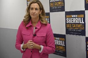 Sherrill Press Conference in Paramus NJ