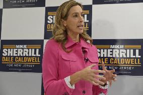Sherrill Press Conference in Paramus NJ