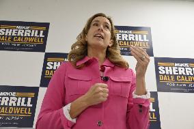 Sherrill Press Conference in Paramus NJ