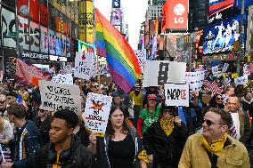 No Kings Protest in New York City - NYC