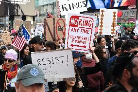 No Kings Protest in New York City - NYC