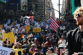 No Kings Protest in New York City - NYC