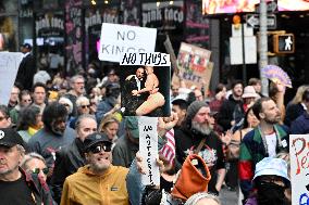 No Kings Protest in New York City - NYC