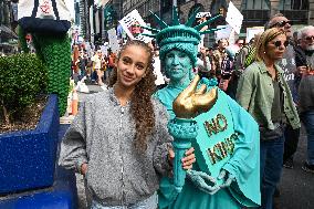 No Kings Protest in New York City - NYC