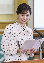Princess Kako at girl scouts event