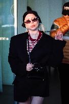 Lady Gaga and Boyfriend Arrive At Linate Airport - Milan