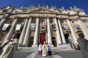 Pope Leo XIV Leads Mass For The Canonization Of 7 New Saints - Vatican
