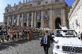 Pope Leo XIV Leads Mass For The Canonization Of 7 New Saints - Vatican