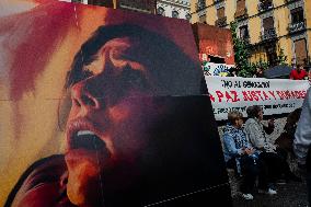 Demonstration For a Just Peace - Madrid