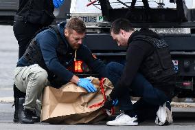 Robbery at the Louvre Museum - Paris