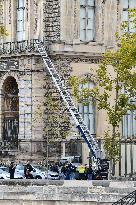 Robbery at the Louvre Museum - Paris