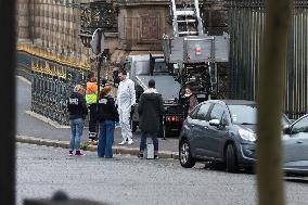 Robbery at the Louvre Museum - Paris