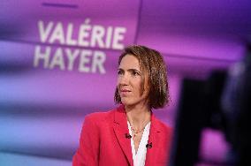 Valerie Hayer On Dimanche En Politique - Paris