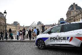 Robbery at the Louvre Museum - Paris