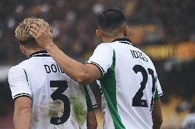 CALCIO - Serie A - US Lecce vs US Sassuolo