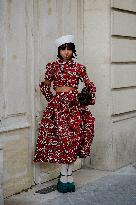 PFW - Jean-Paul Gaultier Street Style