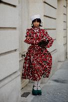 PFW - Jean-Paul Gaultier Street Style