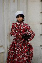 PFW - Jean-Paul Gaultier Street Style