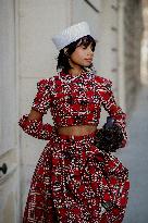 PFW - Jean-Paul Gaultier Street Style