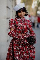 PFW - Jean-Paul Gaultier Street Style