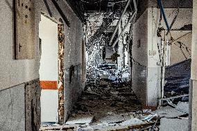 Gaza Hospitals In Ruins