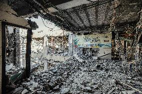 Gaza Hospitals In Ruins