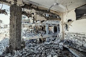 Gaza Hospitals In Ruins