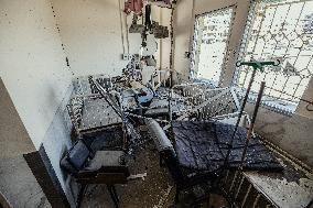 Gaza Hospitals In Ruins