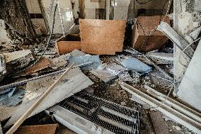 Gaza Hospitals In Ruins
