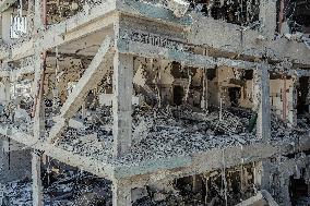 Gaza Hospitals In Ruins