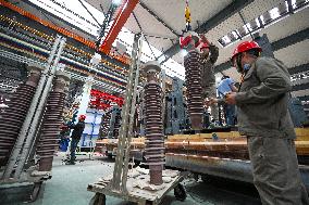 The Largest Porcelain Insulator Production Base in China