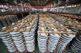 The Largest Porcelain Insulator Production Base in China