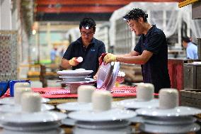 The Largest Porcelain Insulator Production Base in China