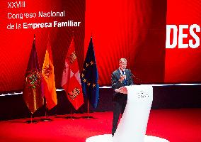 The King inaugurates the XXVIII National Congress of Family Businesses - Spain